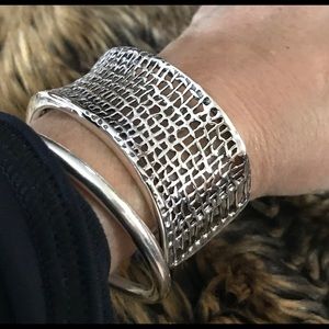 Hard to fine...sterling cuff